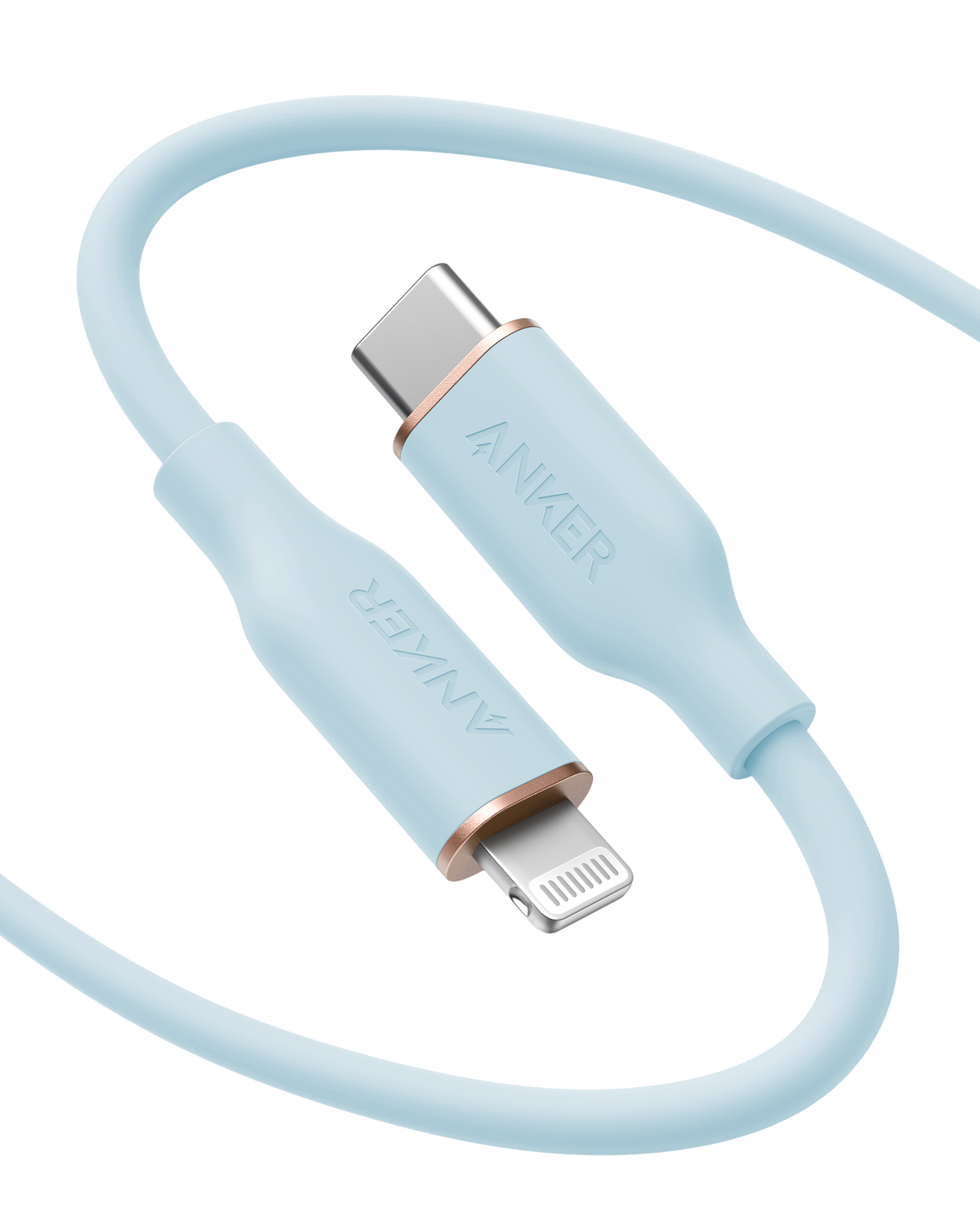 Refurbished Anker 641 USB-C to Lightning Cable (Flow, Silicone)
